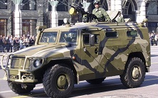 TIGR Light Bullet Proof Vehicle